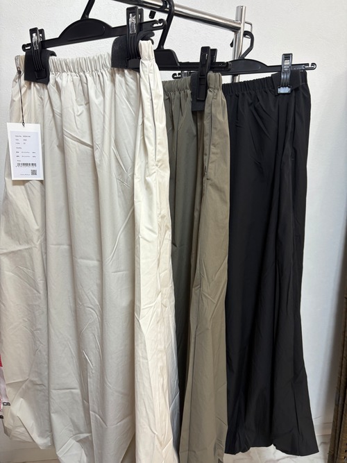 hunch ポリエステルブロード　バルーンスカート　WQN5180