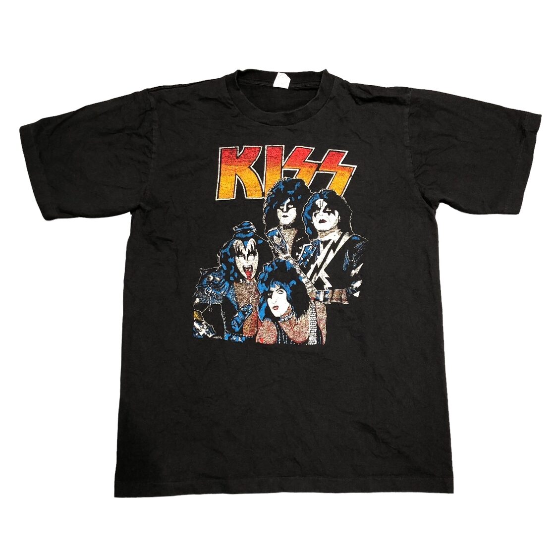 古着 KISS キッス 両面プリント 90年代 バンドTシャツ バンT メンズM  