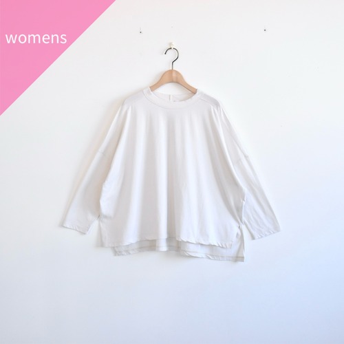 LAITERIE | USE天竺 9分袖プルオーバー　カットソー Tシャツ