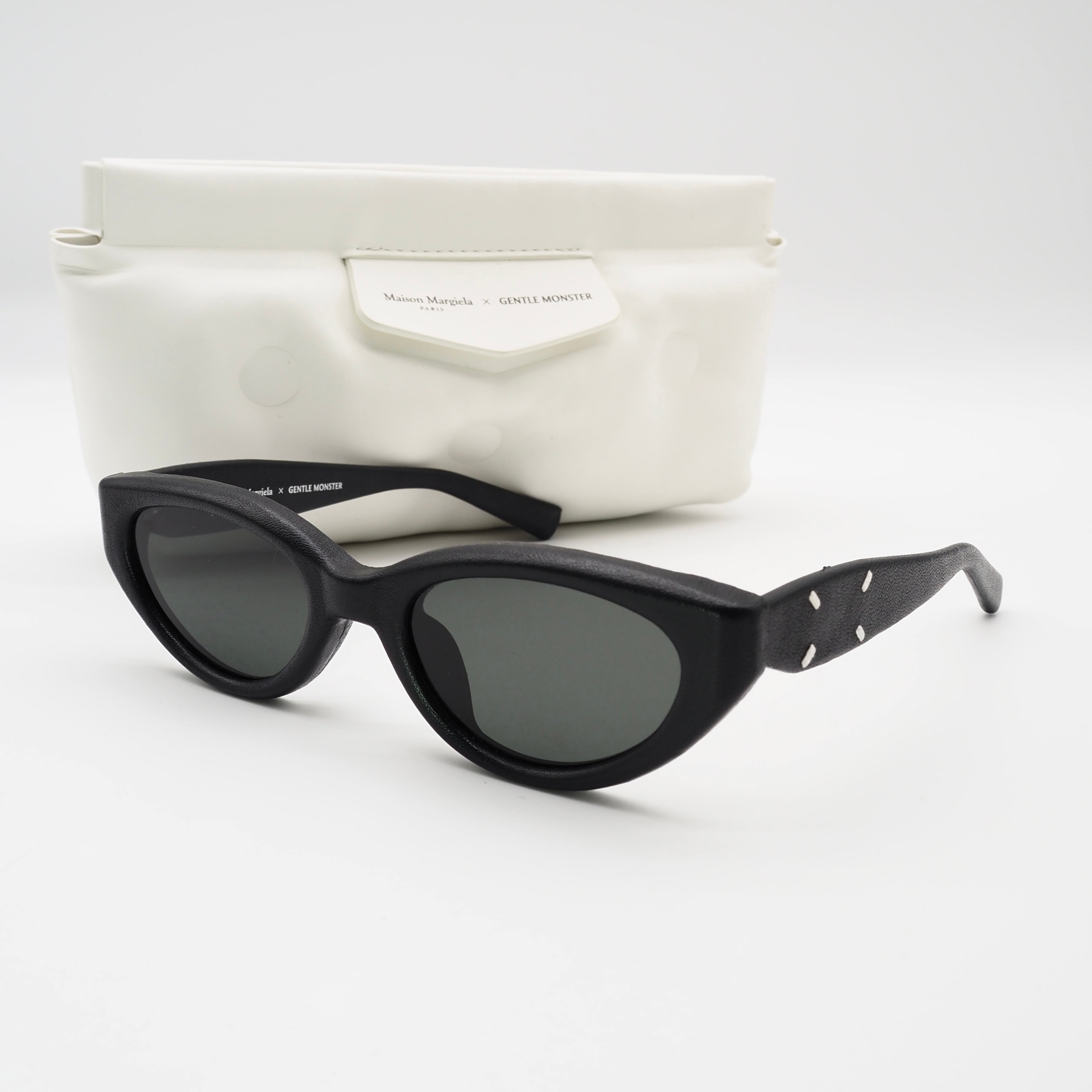 Maison Margiela×Gentle Monster MM108 Leather L01 サングラス レザー