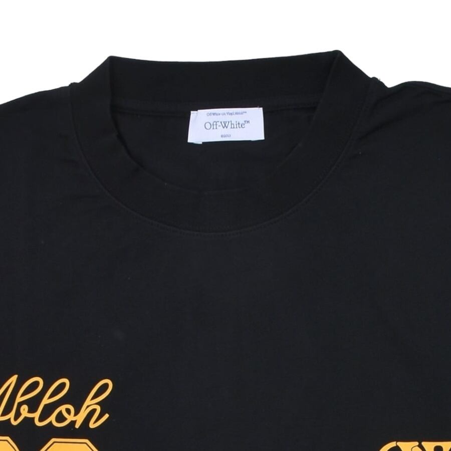 ★人気★【Off-White】23 SKATE Tシャツ OFF-WHITE】OW 23 SKATE S/S TEE(BLACK/GOLD) | AYIN