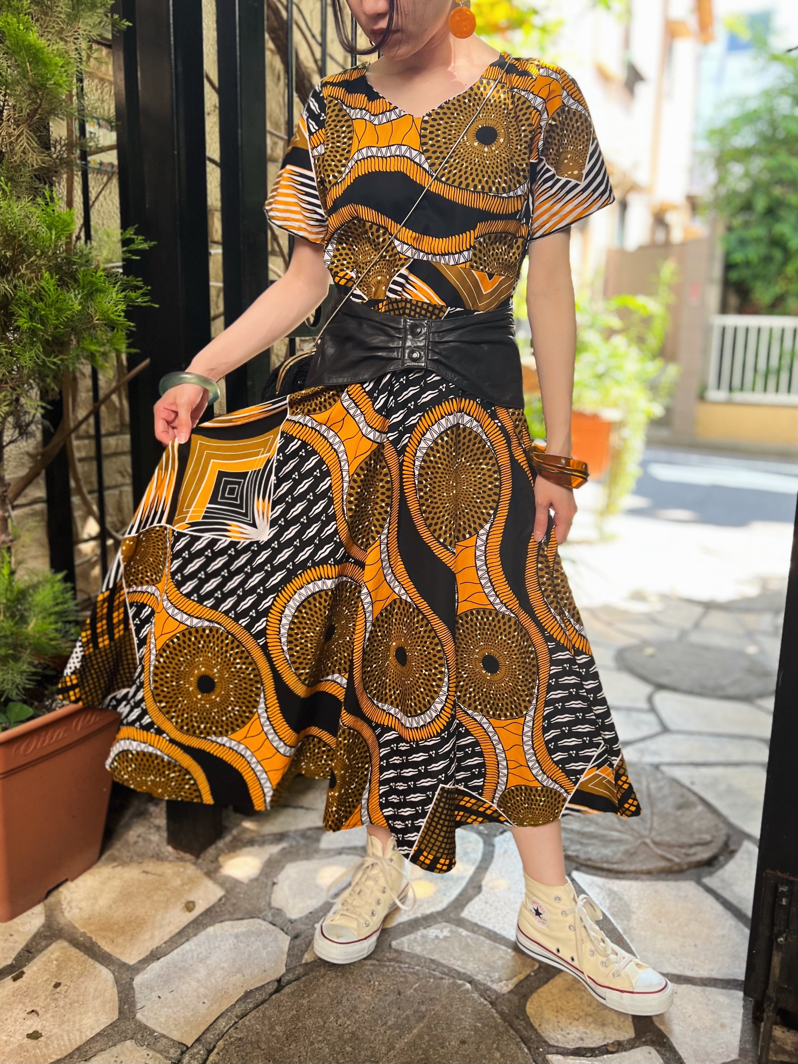 Vintage african batik