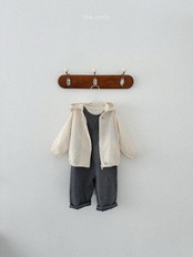 minirobe 26/SS Modern check overalls