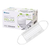 [メディコムジャパン] 不織布マスク プロレーンマスク リラックス ホワイト 50枚入 使い捨て 大容量 耳が痛くなりにくい 息がしやすい 不織布 大きいサイズ 大きめ ケース 携帯用 PLEJMA2714