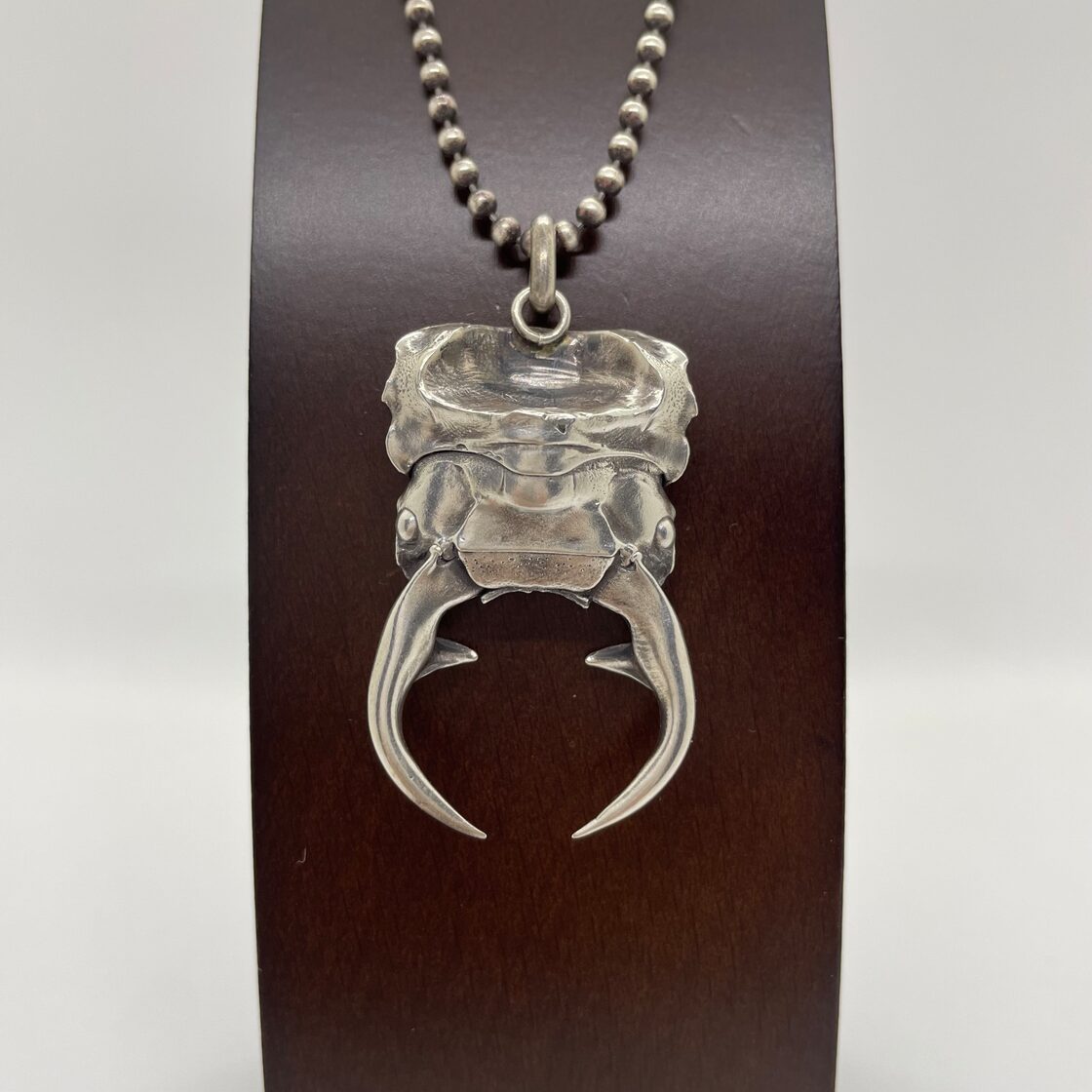 クルビデンスオオクワガタ ペンダントトップ シルバーアクセサリー 