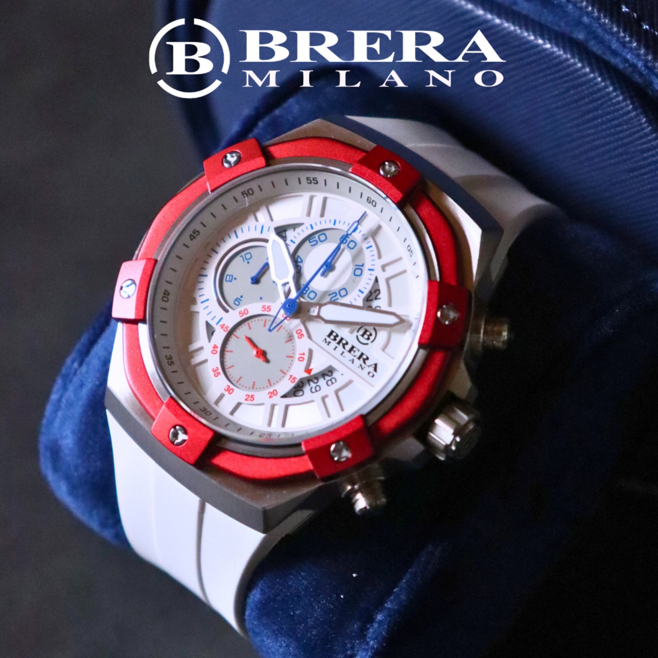 BRERA MILANO SUPERSPORTIVO EVO QUARTZ CHRONOGRAPH BMSSQC4505E
