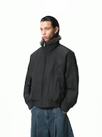 BOOGOOVOGUE Wolf Fur Collar Down Bomber