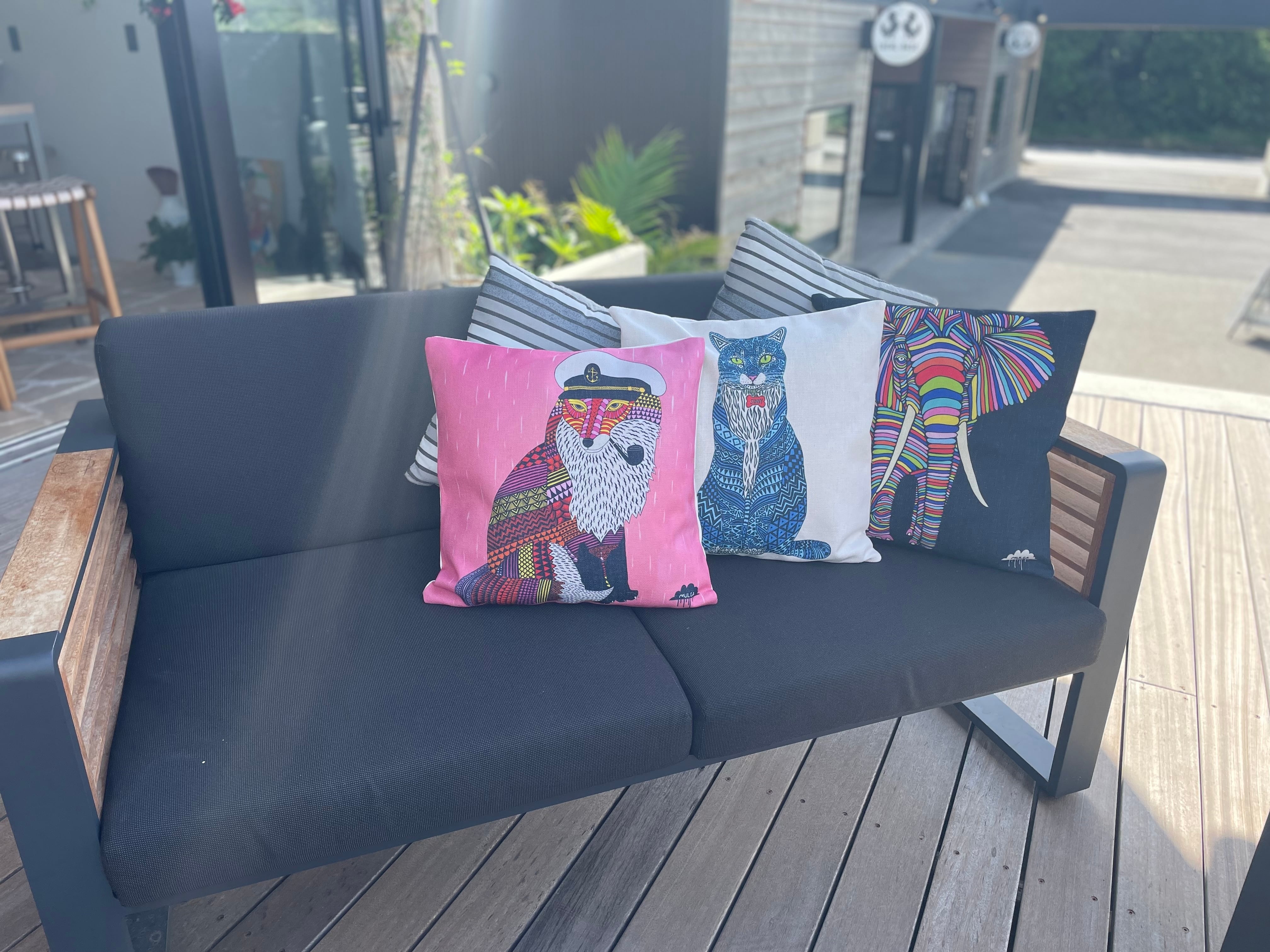 クッションカバー/Fabio the Fox | MULGA THE ARTIST ASIA