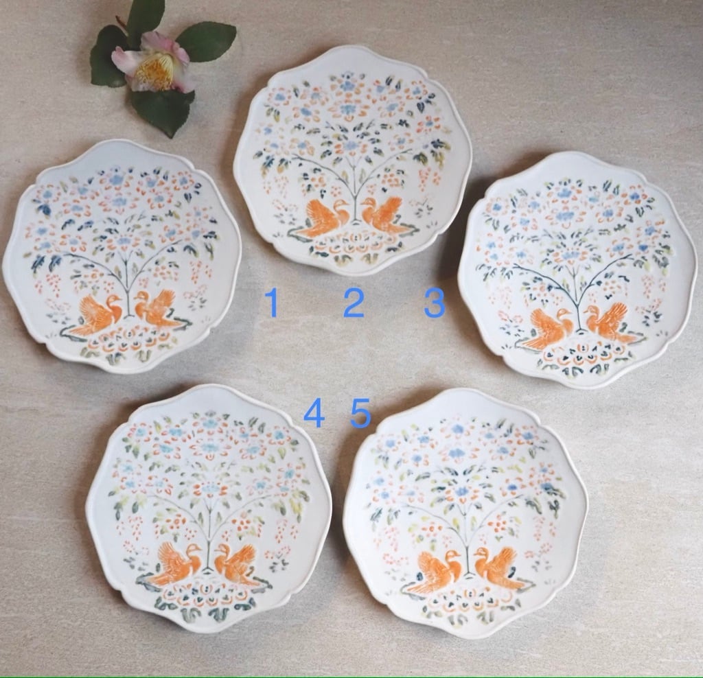 うつわやみたす/鴛鴦文皿