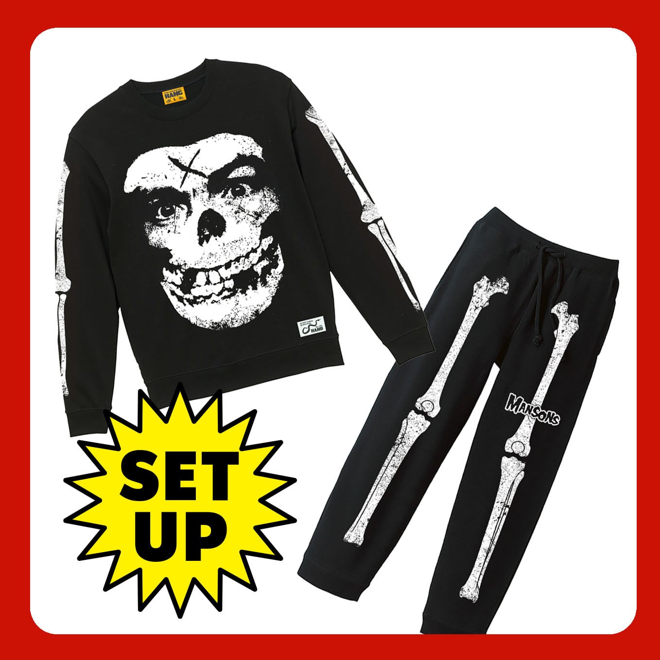 【HANG】MANSONS / SKELETON set up