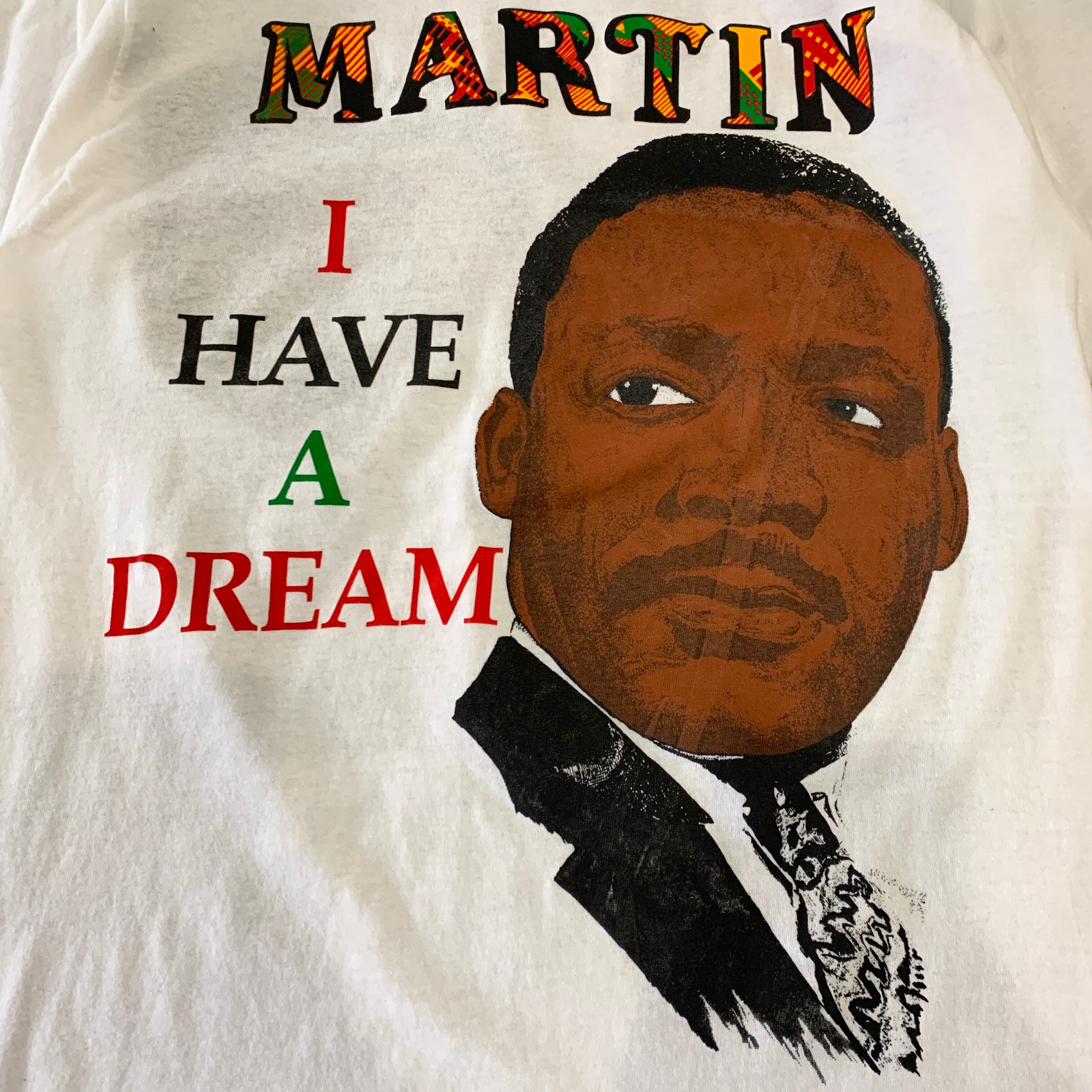 80s MARCOLM X & Martin luther king Jr. T-shirt | What