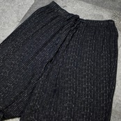 drape silhouette pattern wide easy pants