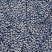 Leilian レリアン レオパード 長袖 ジャケット 上着 9/ブルー系 レディース