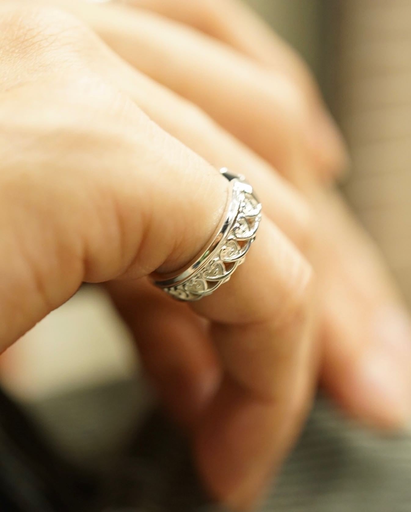 IN-PUT-OUT Love&Peace Ring Silver925 リング