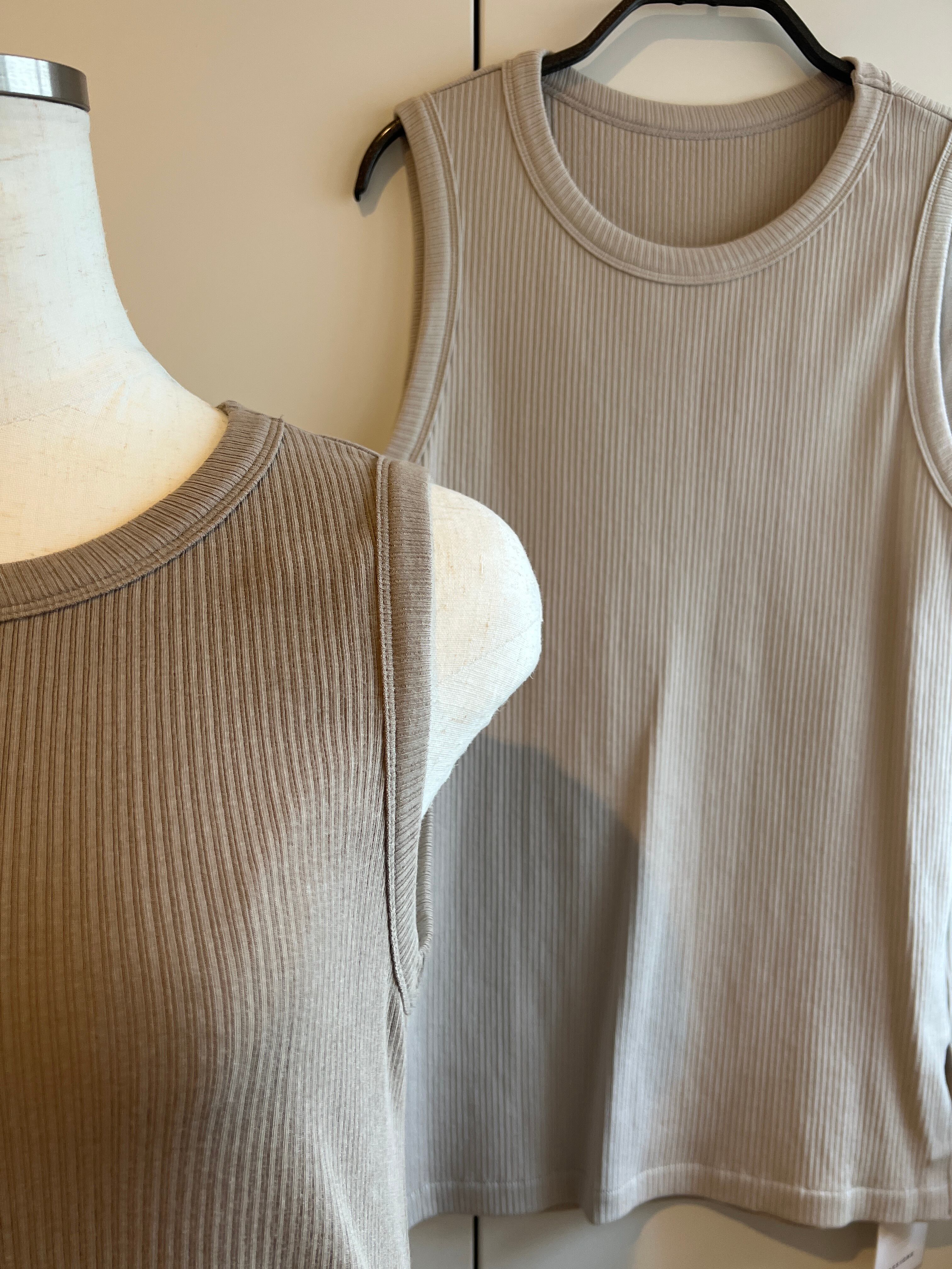 PASSIONE】リブタンクトップ | select clothes MIEL PASSIONE】リブタンクトップ | select clothes MIEL