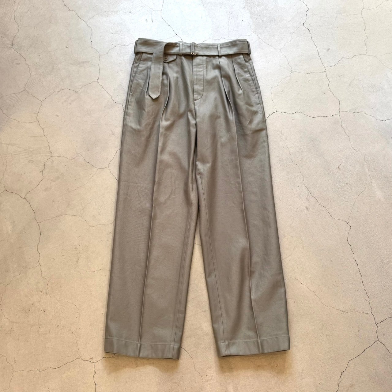 KAPTAIN SUNSHINE Belted Riviera Pants | brownriver