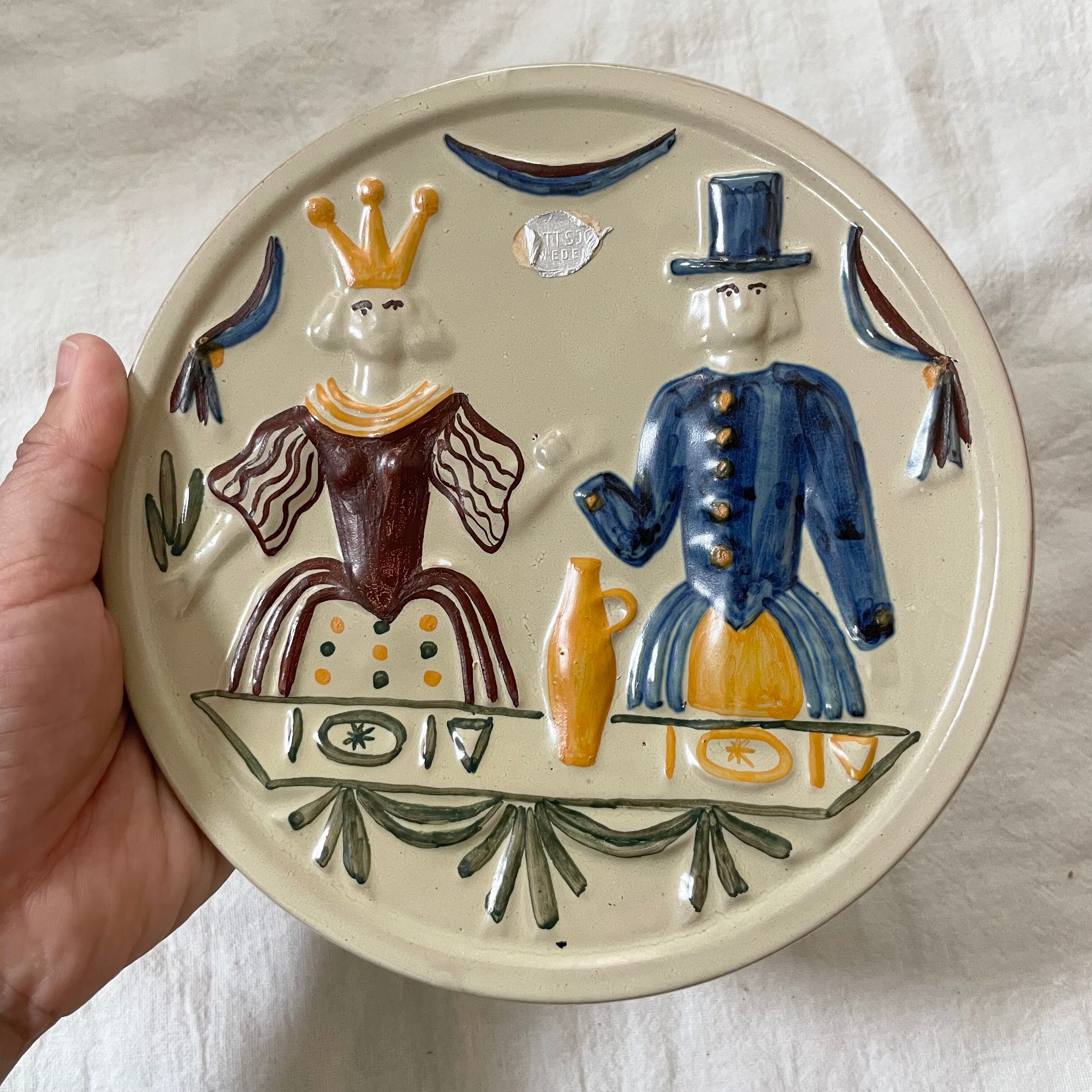 貴族の夫婦の壁飾り