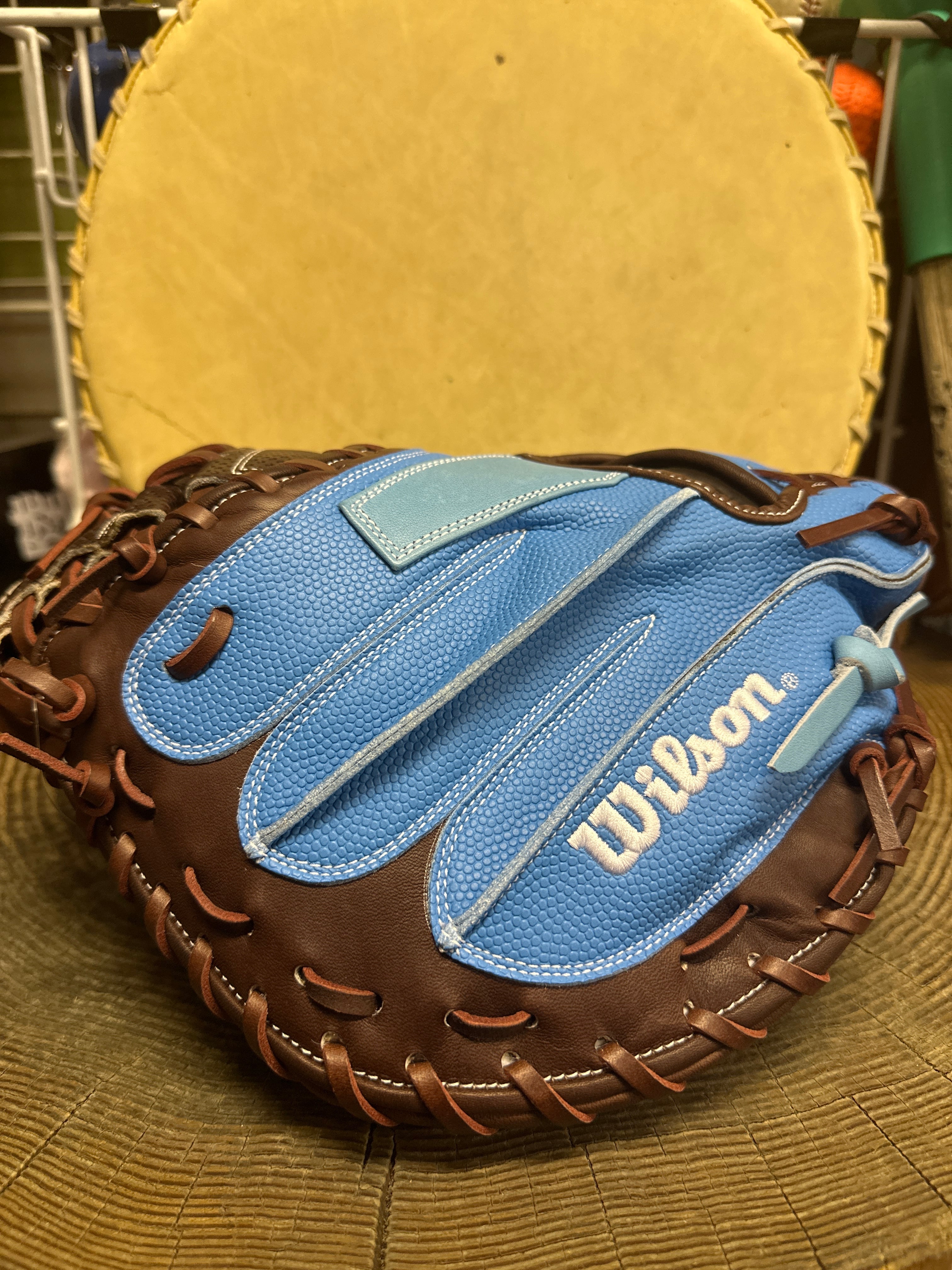 ウィルソンキャッチャーミット　軟式 Wilson あすつく 限定 ウイルソン 野球用 一般軟式用