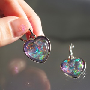 Aurora Heart ピアス／イヤリング