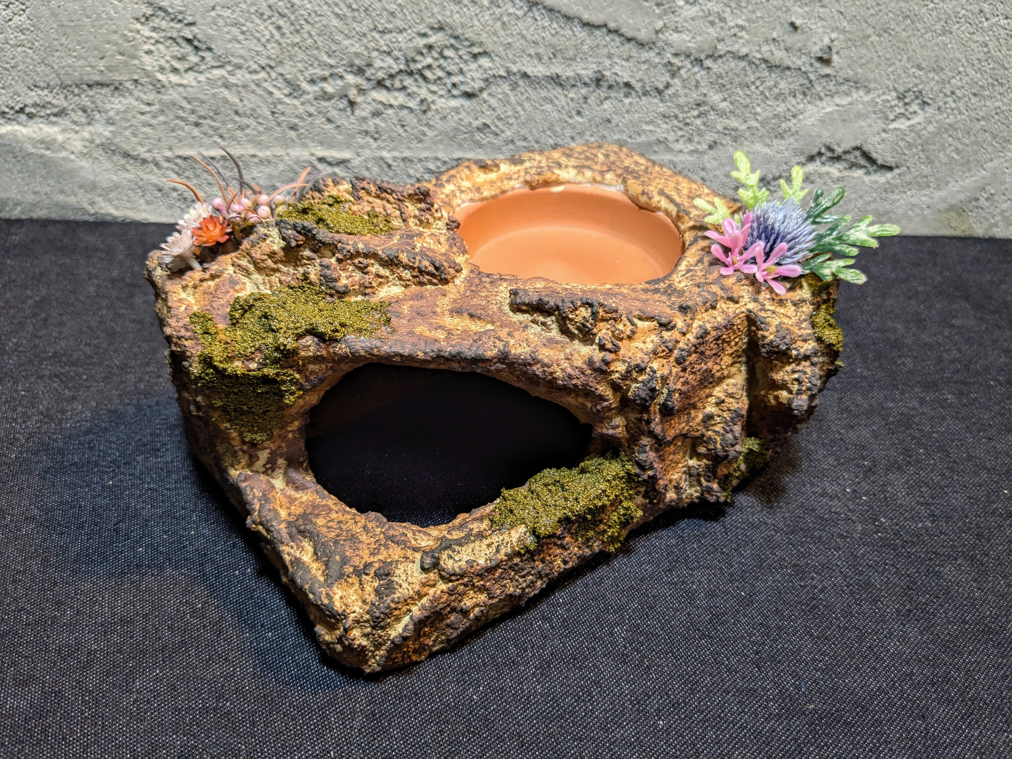 爬虫類用造形アート ともえ屋