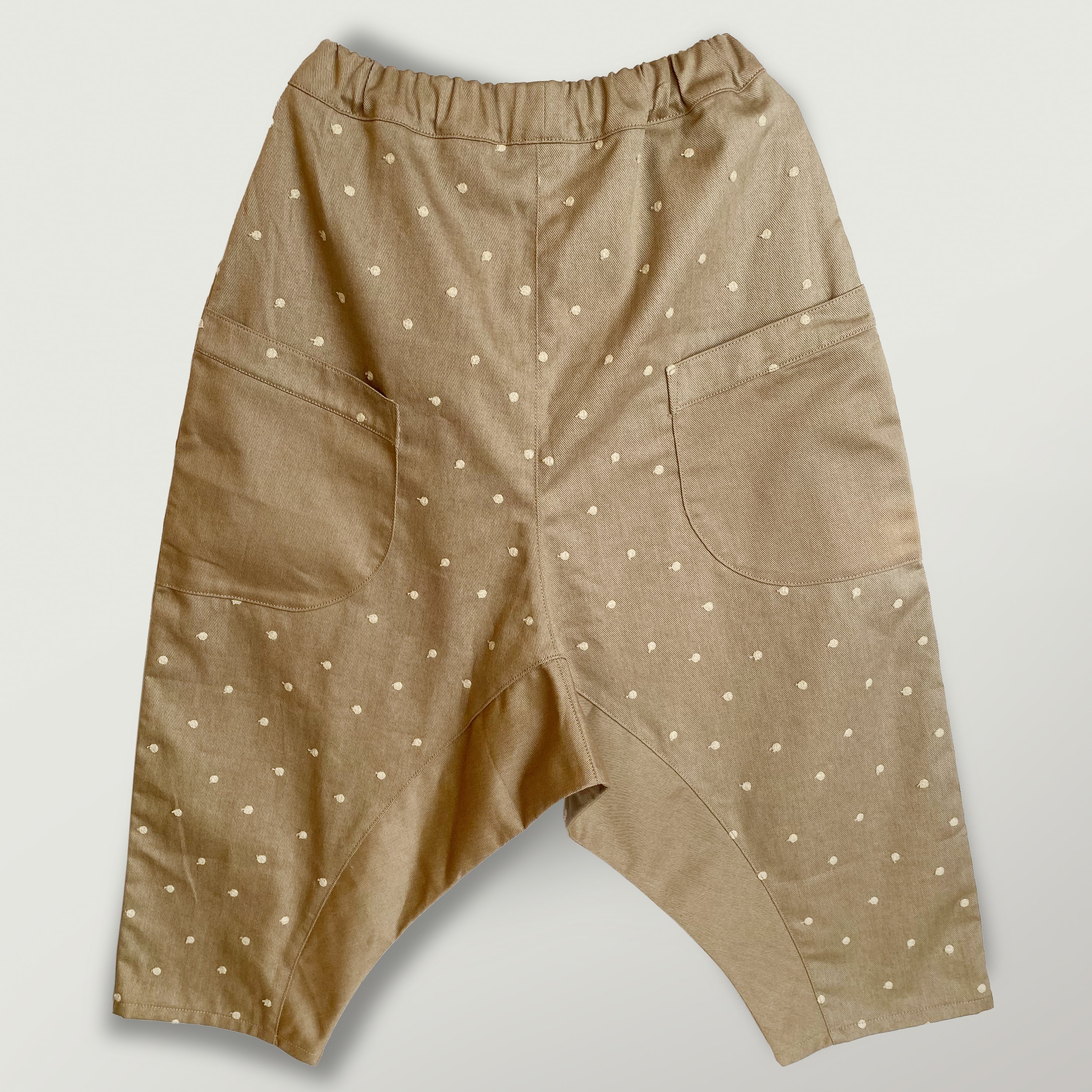 オールドデニムのサルエルパンツ