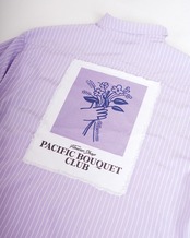 【#Re:room】BOUQUET PRINT STRIPE SHIRTS［RES125］