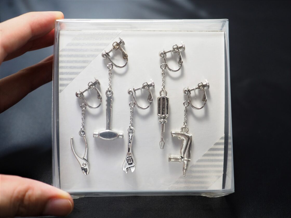 工具イヤリング／ピアス5点セット <Bタイプ> | Pay ID