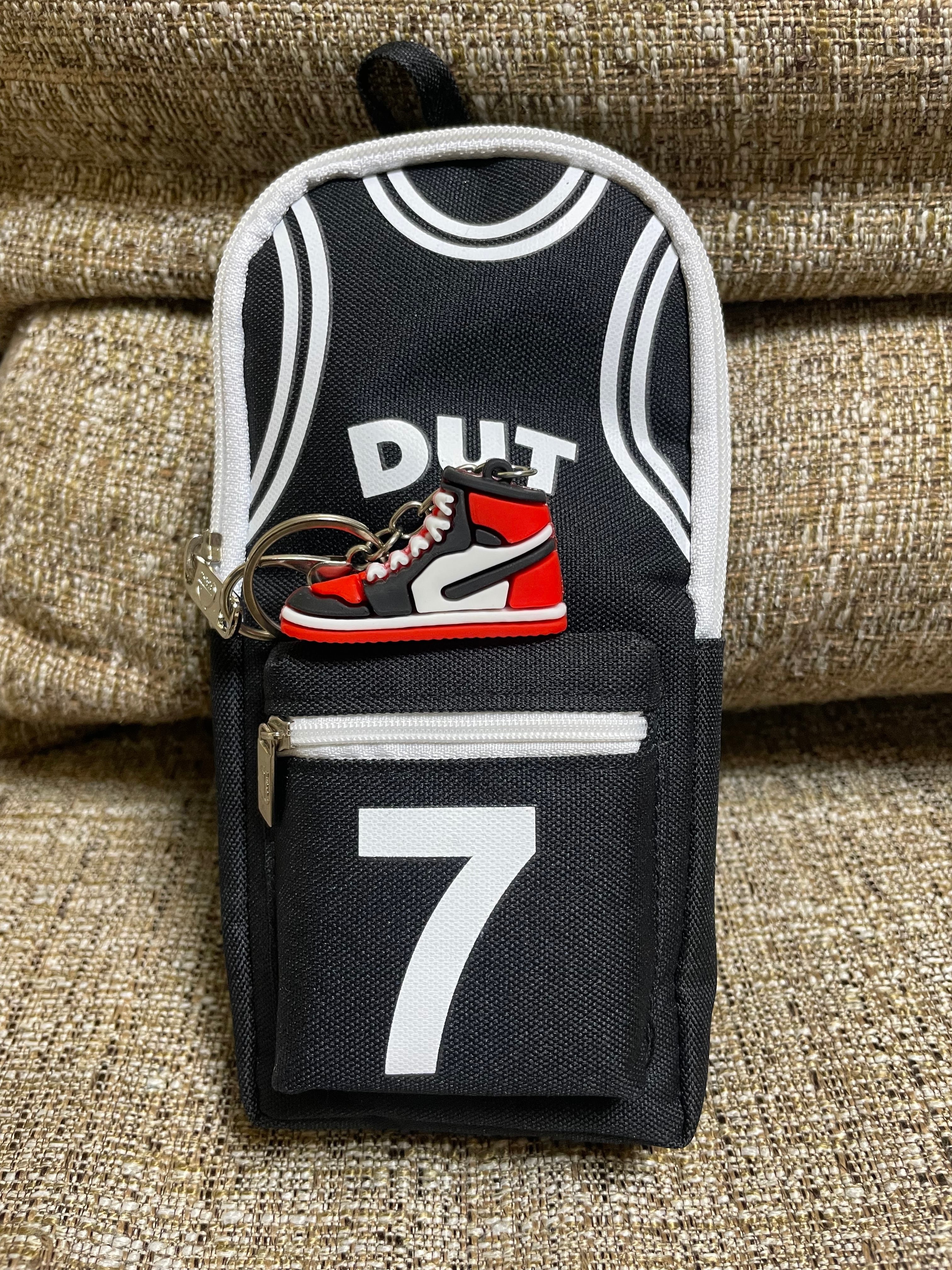 即納】ペンケース 筆箱 キーホルダー付き バスケ NBA デュラント