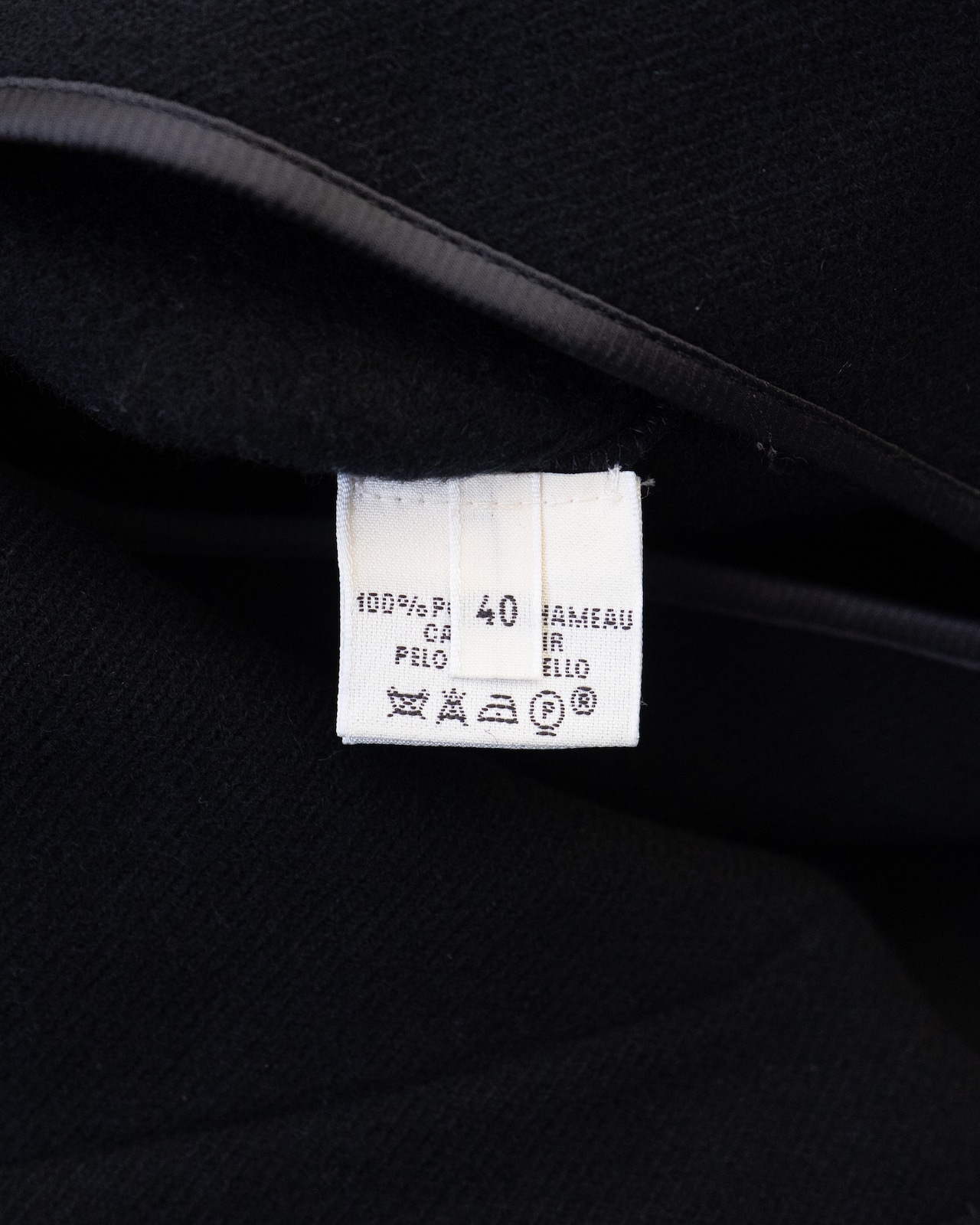 〈Hermès by martin margiela〉Reversible coat