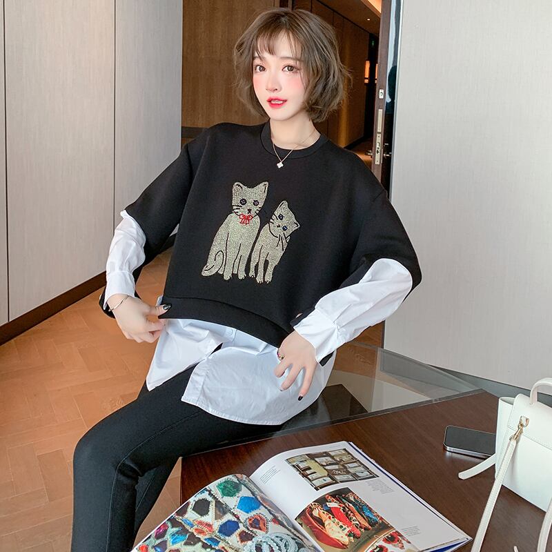 セーター シャツ トップス スプリング 春物 MIUCO57286359430