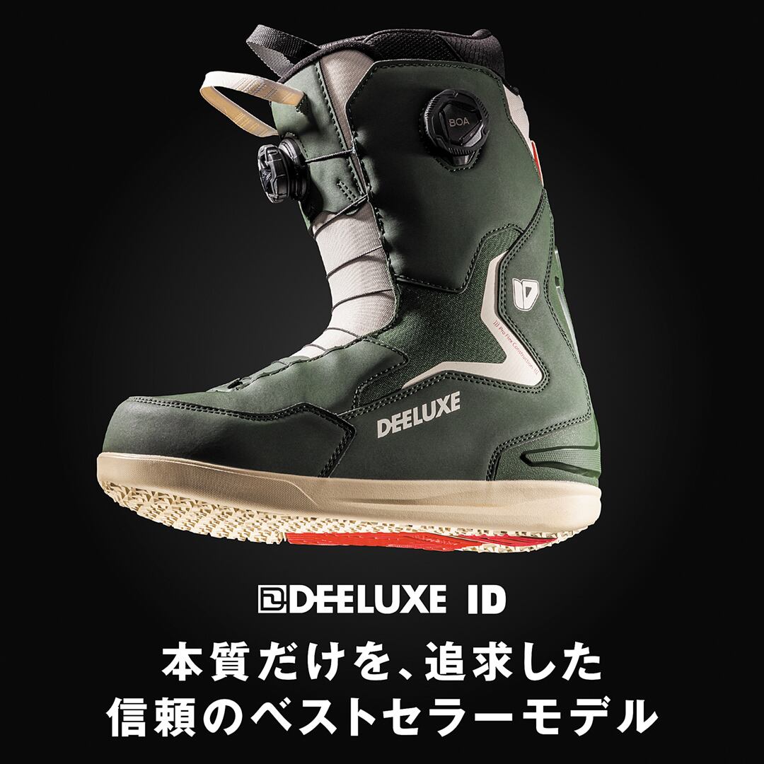 DEELUXE 『 ID DUAL BOA - Essential Black 』 26-27 ディーラックス