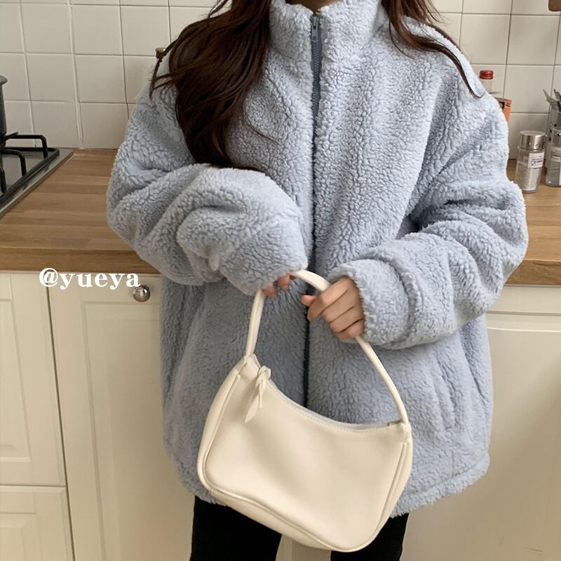 スタンダードウールコート レディースウィンタールーズカジュアルトップス ロング レトロ 冬物 クレセントシティ52870622428