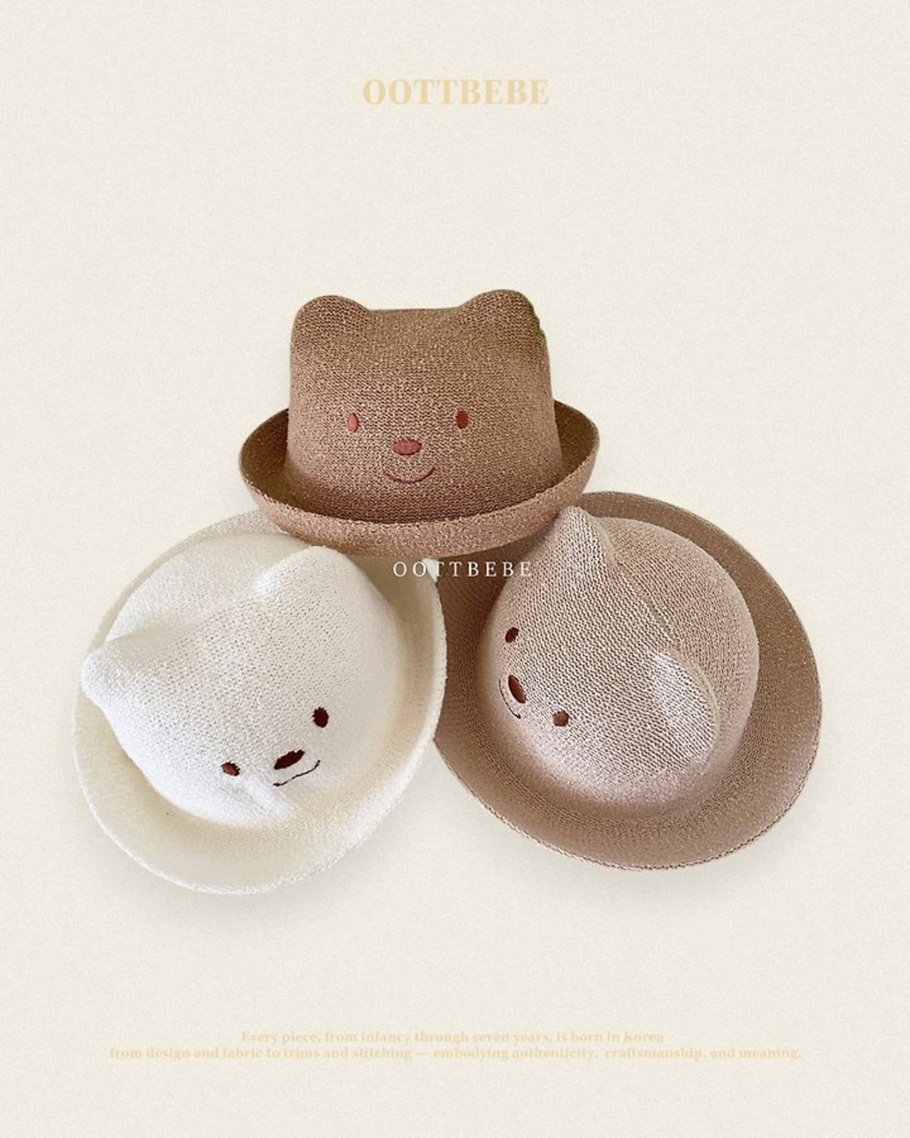 [oottbebe] Dori Bucket hat / [오뜨베베] 도리벙거지