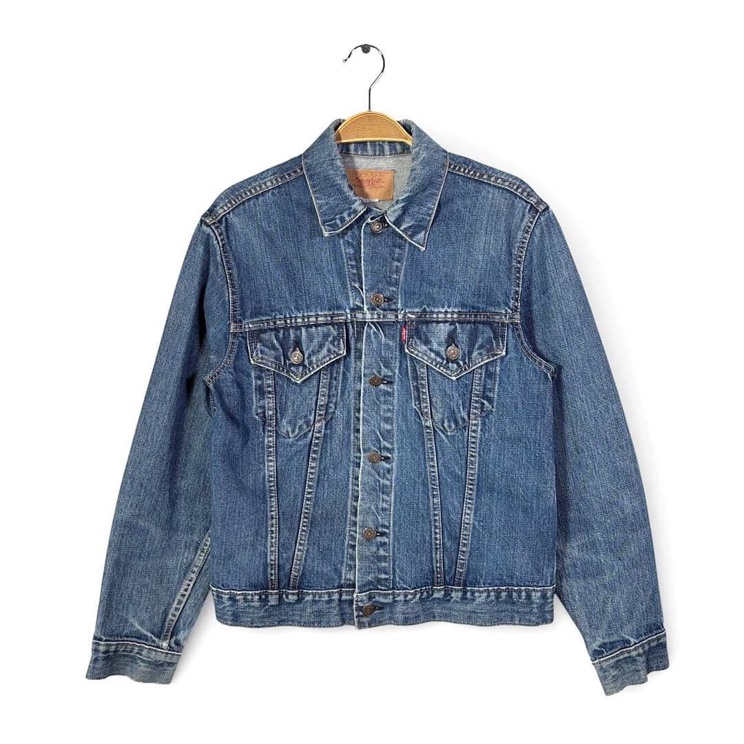 70s リーバイス 70505 USA製 ヴィンテージ デニムジャケット Gジャン 4TH Levis サイズM相当 古着 DA0084