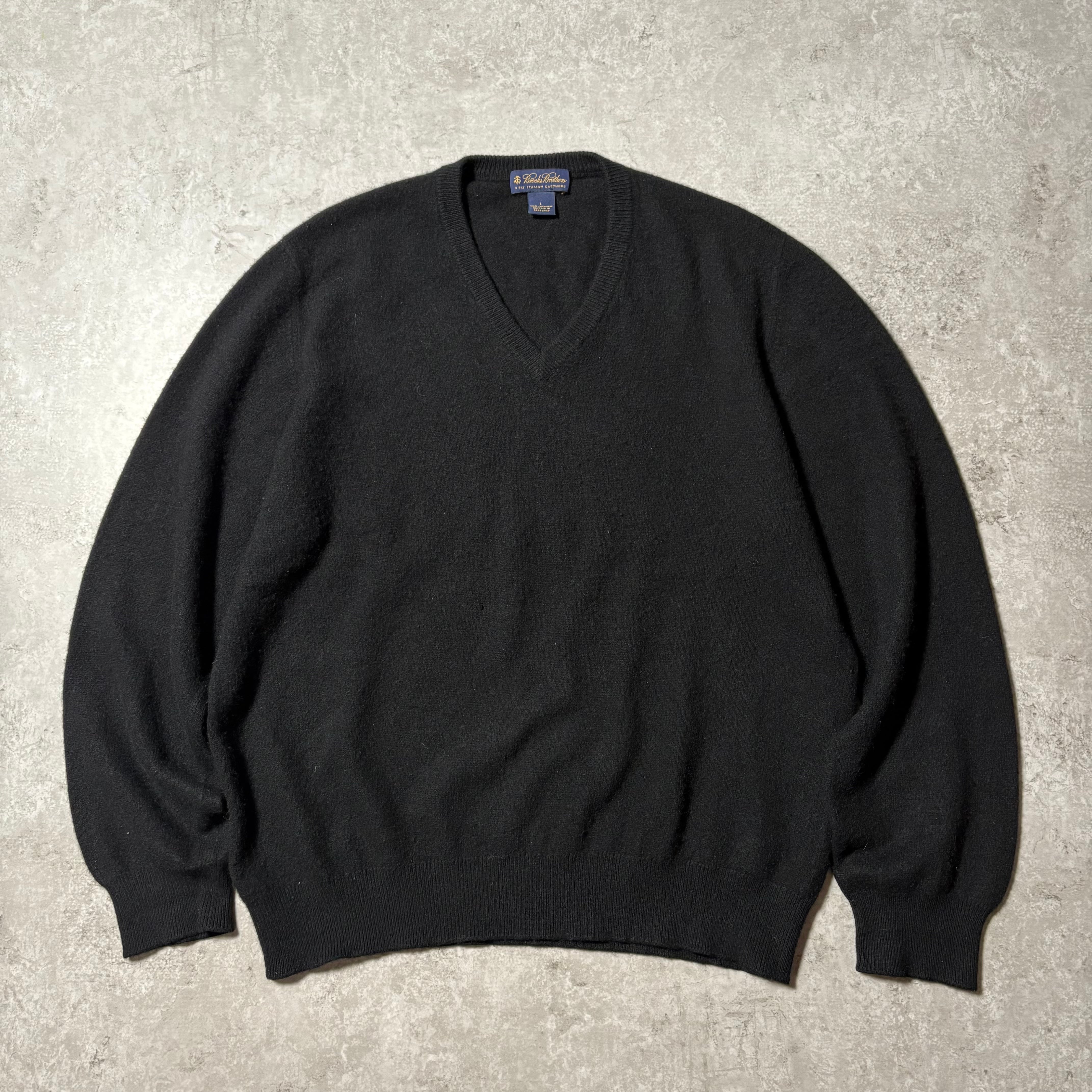 1990s~" Brooks Brothers" Pure Cashmere Vneck Sweater