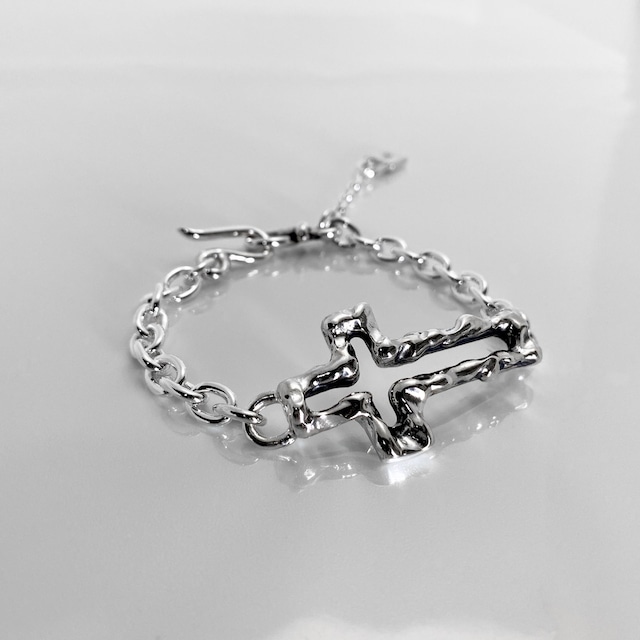 OPEN CROSS LARGE CHAIN BRACELET / オープンクロスラージチェーンブレスレット OPEN CROSS LARGE CHAIN BRACELET / オープンクロスラージチェーンブレスレット