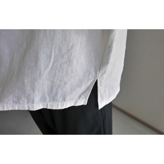 water linen pullover ウォーターリネンプルオーバー evam eva