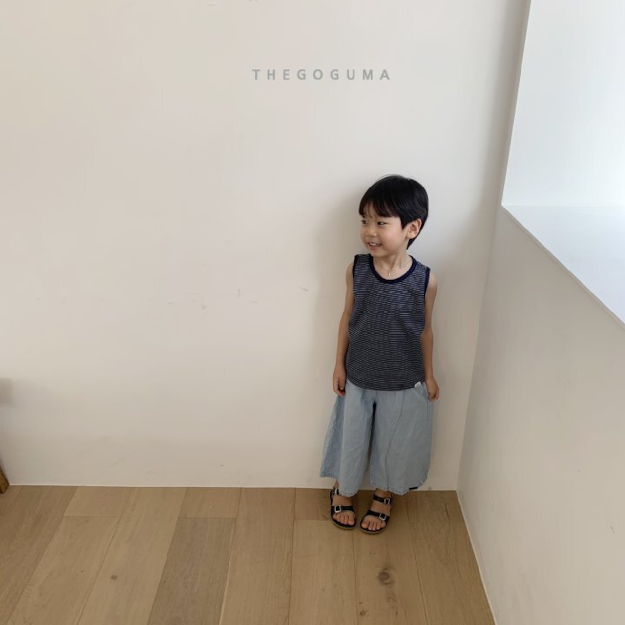 THE GOGUMA 26/SM トントンワイドデニムパンツ
