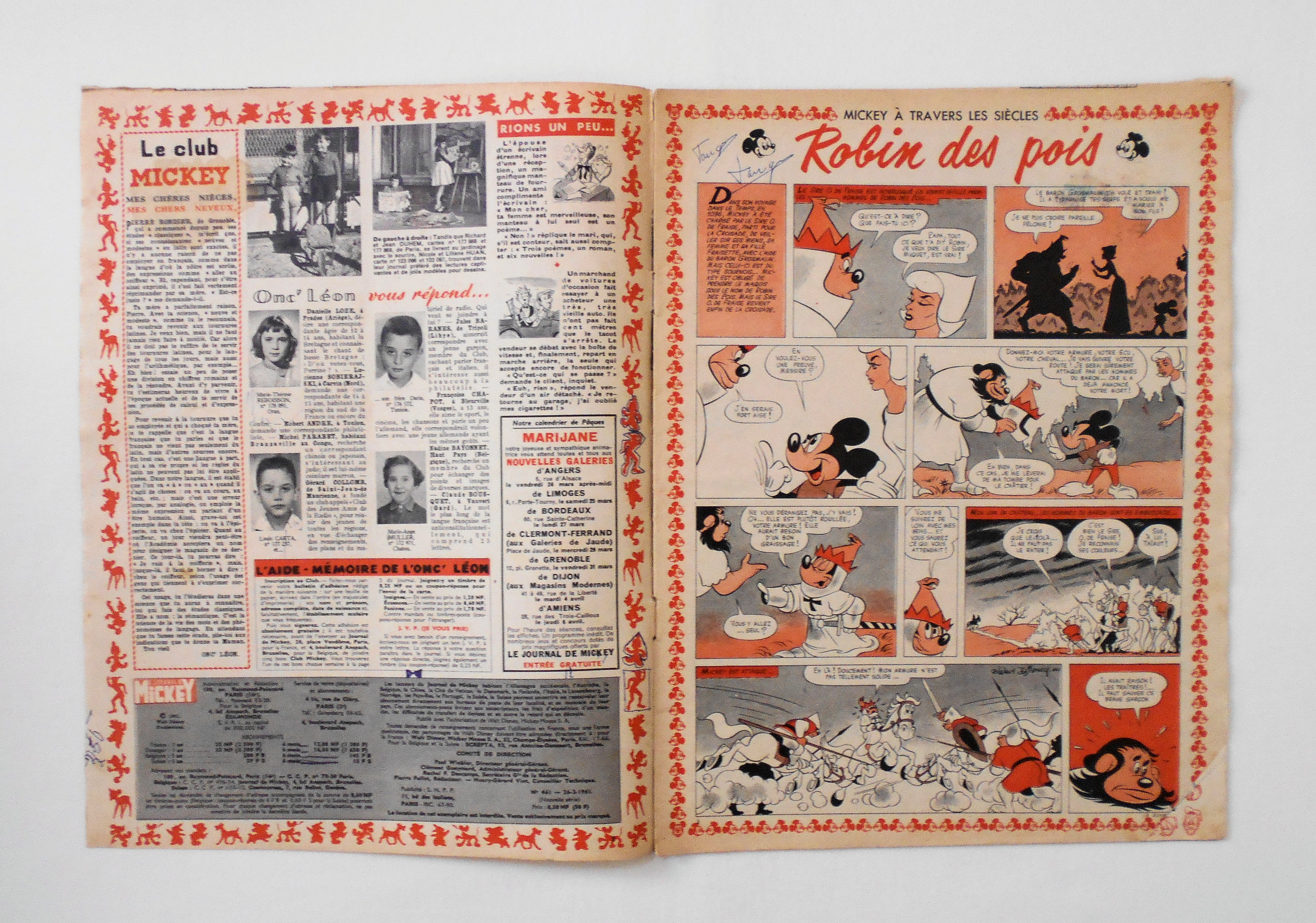 LE JOURNAL DE MICKEY ディズニー Disny ミッキー LE JOURNAL DE MICKEY ディズニー Disny ミッキー