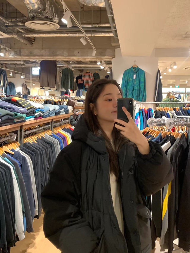 (予約) ounce / Pocket hood duck down padding 2color