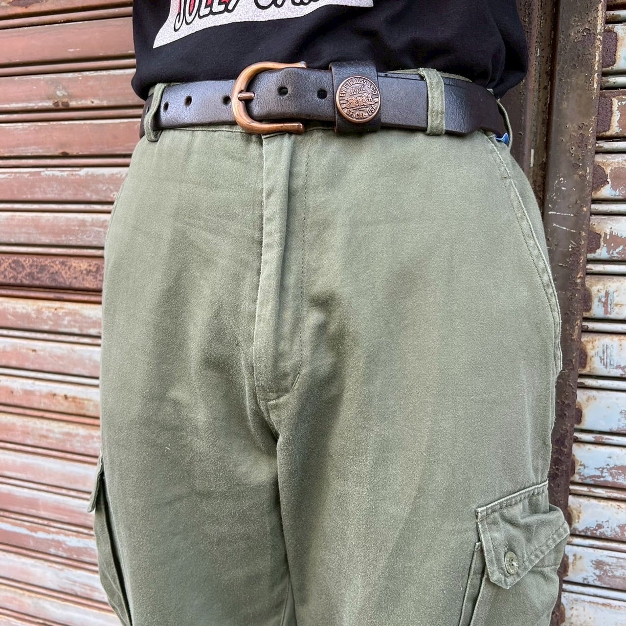 Euro ユーロ ヴィンテージ カーゴパンツ トラウザーズ W84cm M