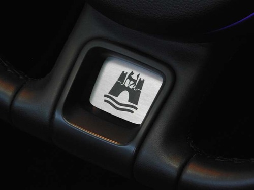 ザビートル / ステアリングアンダーバッジ (wolfsburg) /  the beetle