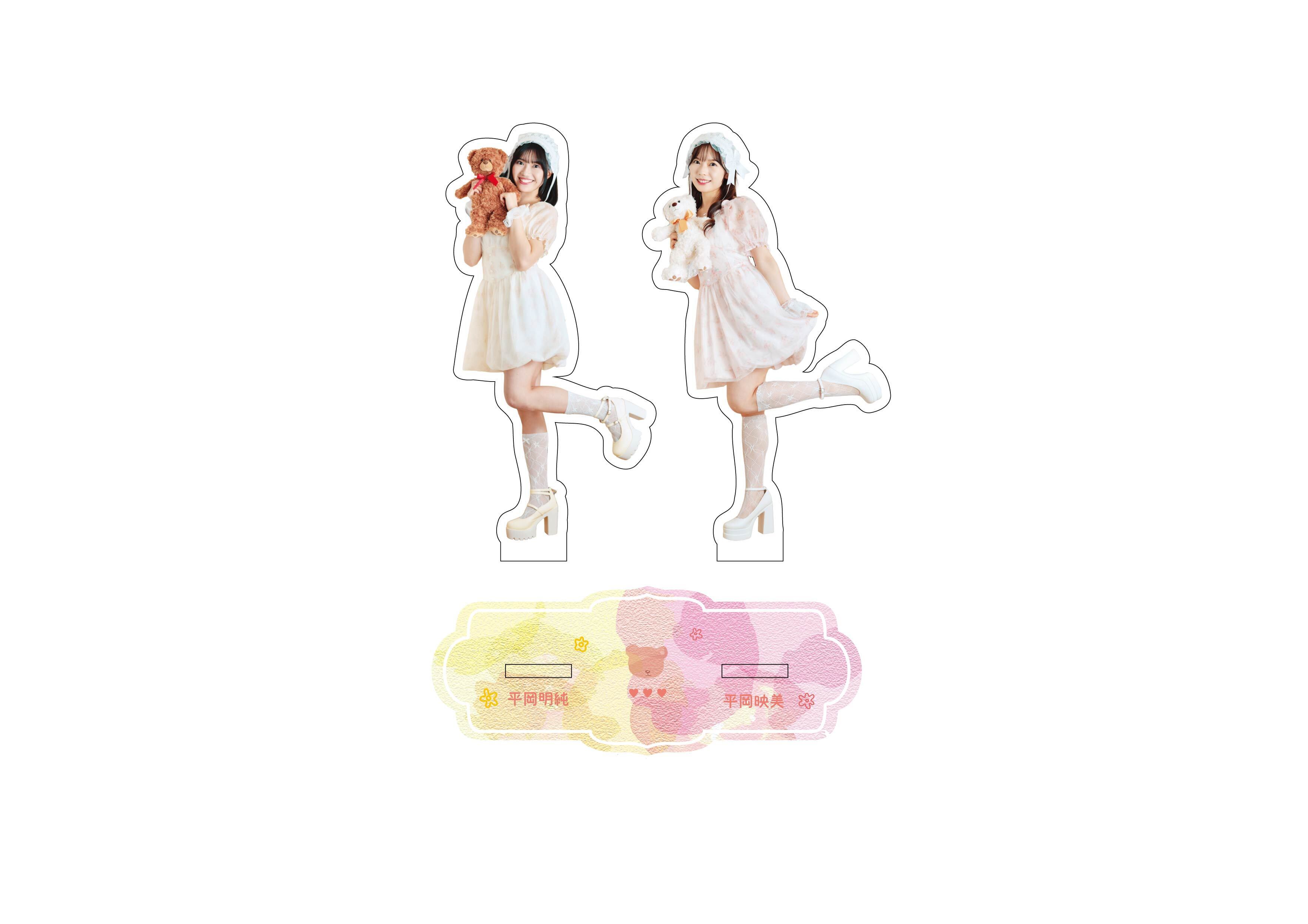 プラチナムプロダクショングラビア アクリルスタンド 3種セット platinum production