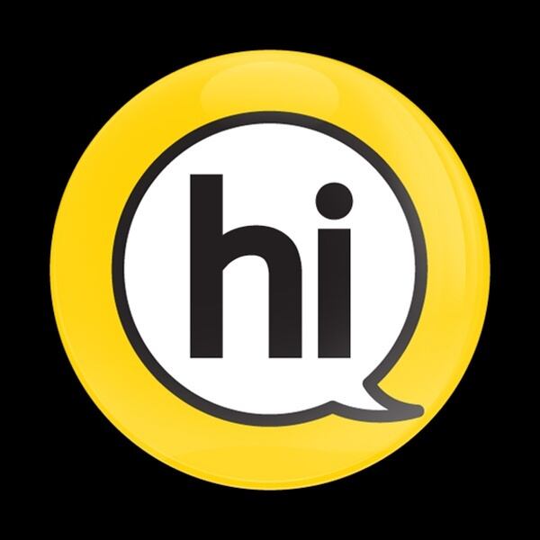 ゴーバッジ(ドーム)（CD0472 - SIGN HI YELLOW） - 画像1