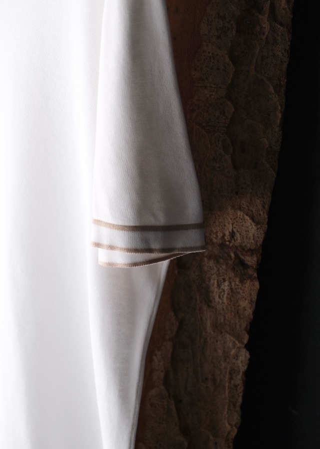 90's HERMÉS piping rib skipper tops