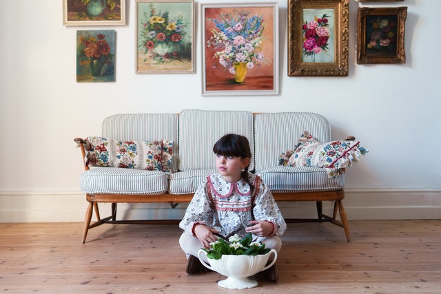 《即納》Little Cotton Clothes / Lottie Dress Papier Floral