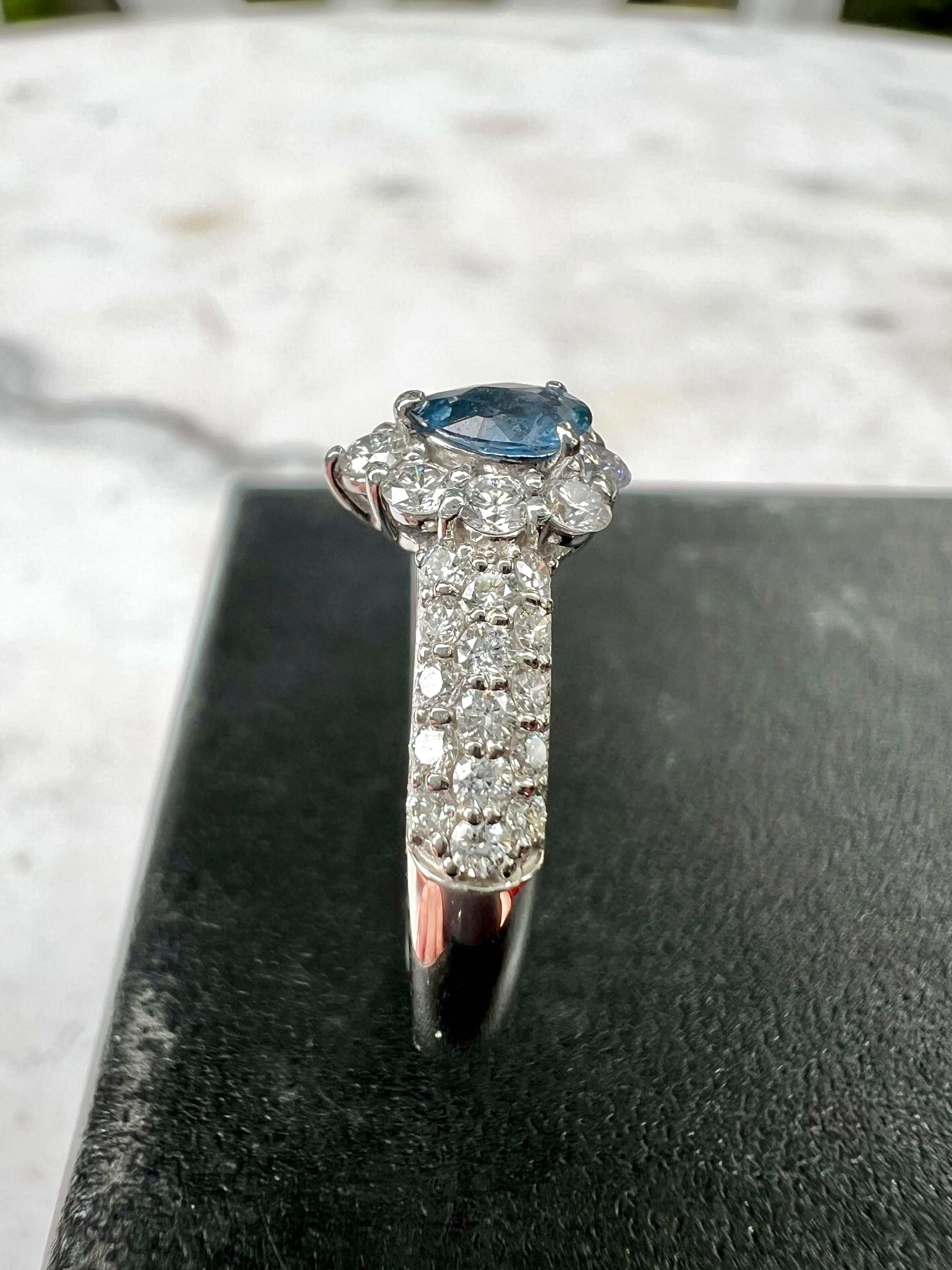 鮮やか Vivid Blue！コバルトスピネルダイヤモンドリング | jewelry KIRARI