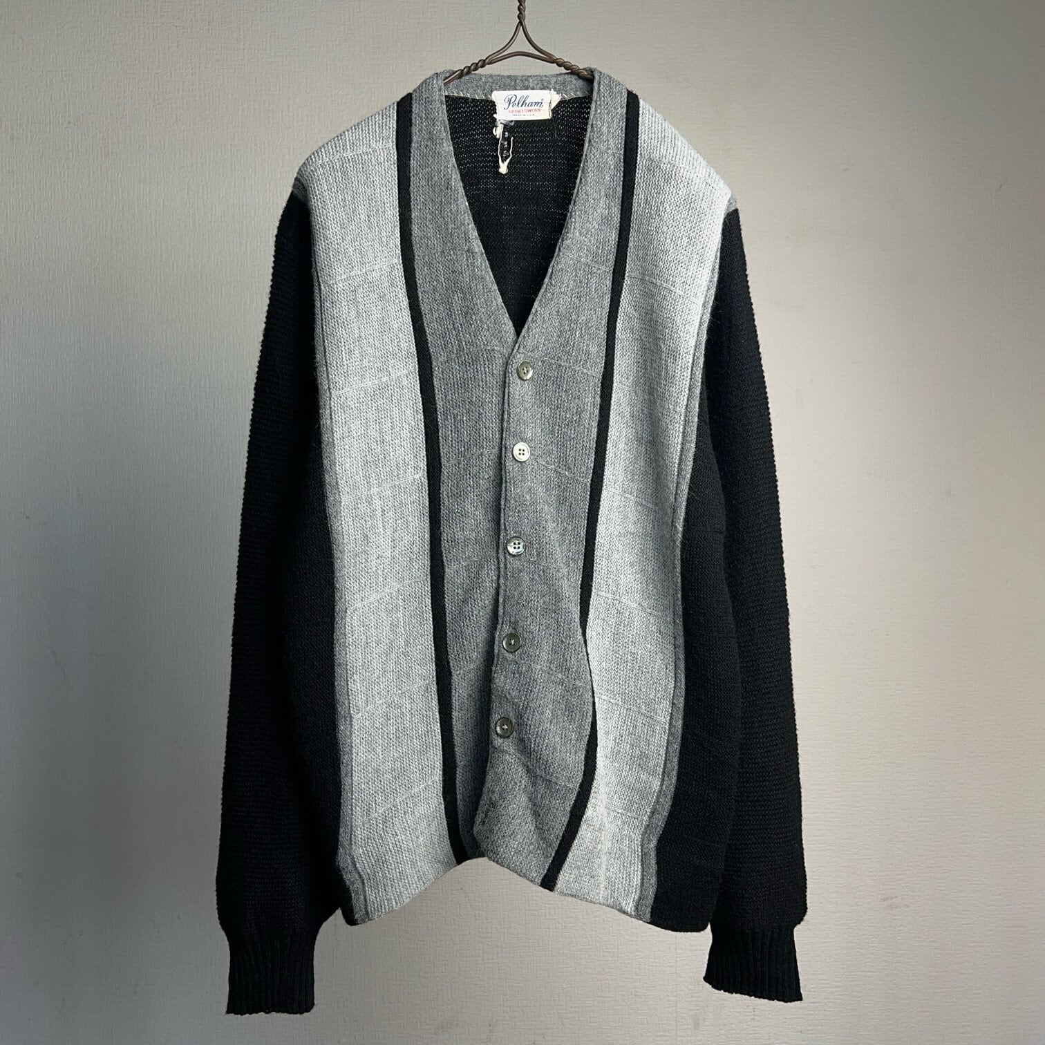 60's~70's Pelham ORLON ACRYLIC CARDIGAN 60年代 70年代 アクリル
