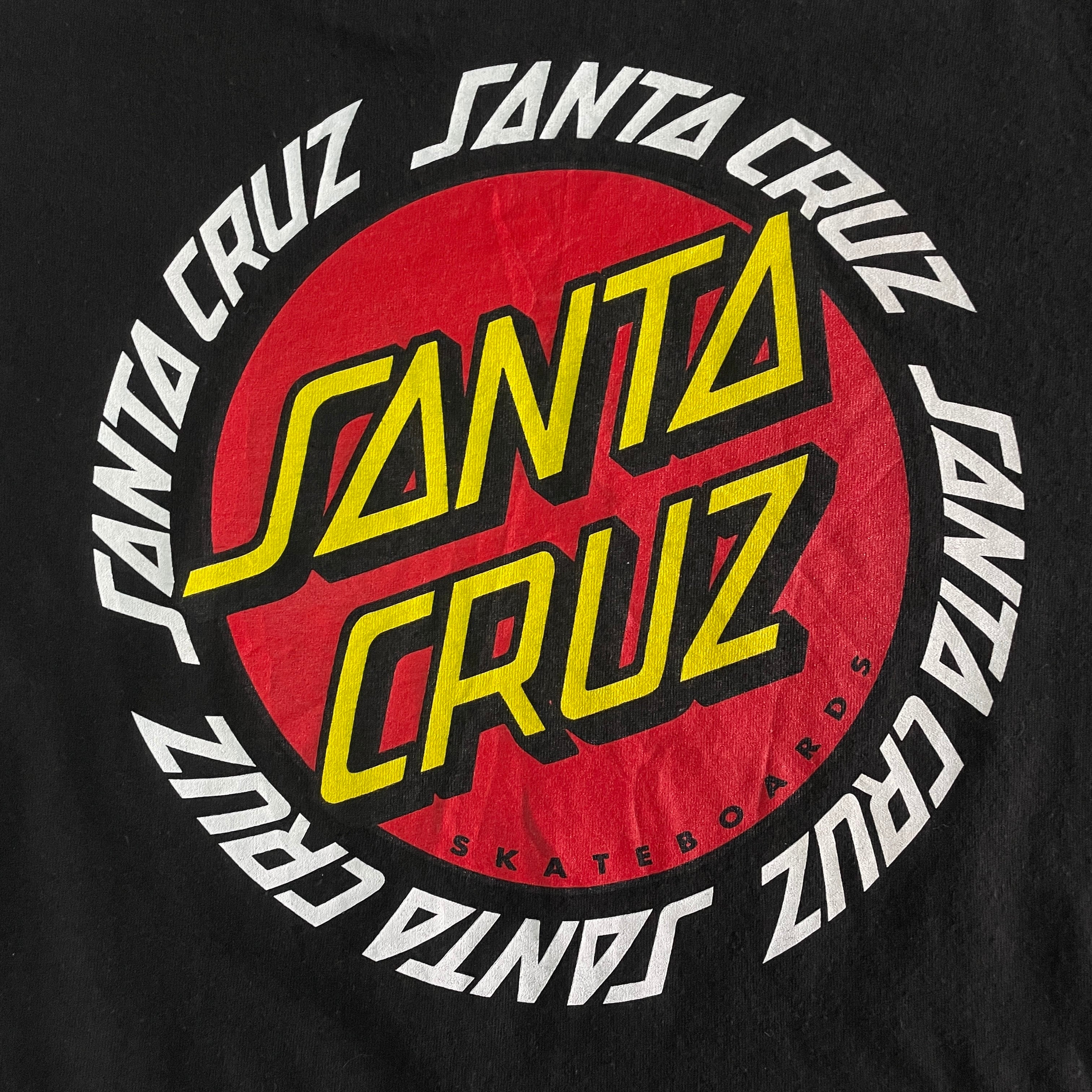 SANTA CRUZ サンタクルーズ バックプリント ロゴプリントTシャツ 