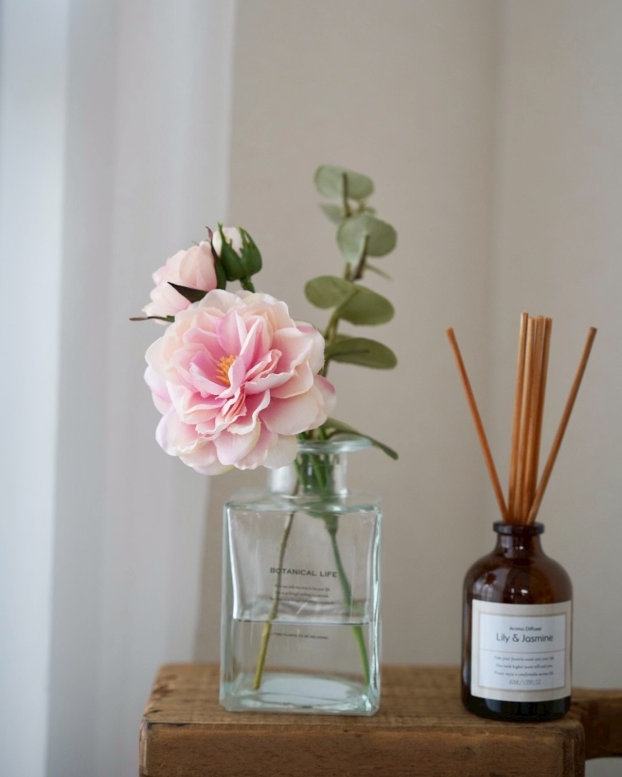 ローズ フラワーアレンジ マジカルウォーター アートフラワー